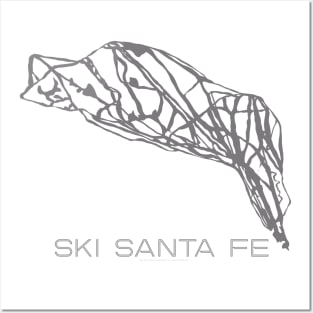 Ski Santa Fe Resort 3D Posters and Art